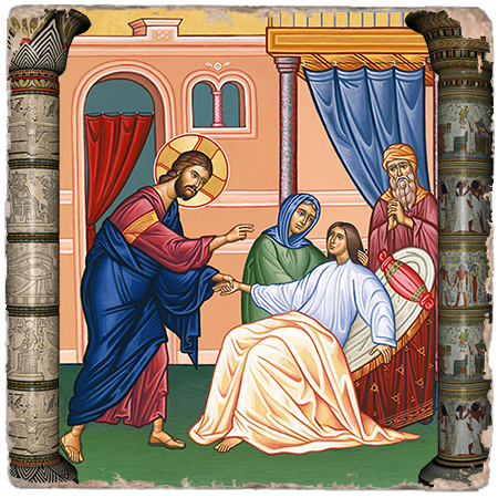 Christ the Healer Icon Marble Icon,Handmade,Baptism gift,Christian Icon