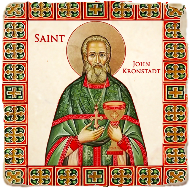 St.John Kronstadt Icon,Men Saints,Marble Icon,Handmade,Prayer gift,Christian Icon