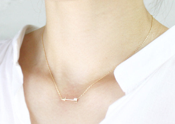 Arrow Gold-Silver Necklace