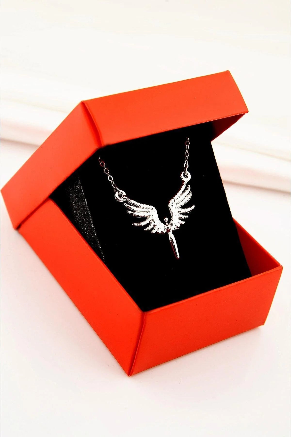 Silver Angel Necklace