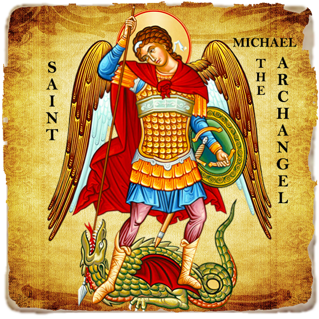 St Michael the Defender Icon,Marble Icon,Handmade,Baptism gift,Christian Icon