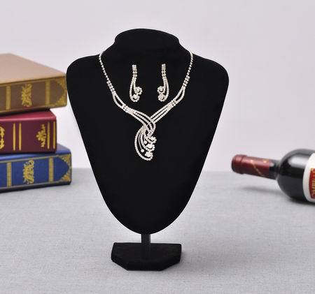 Crystal stone women’s jewelry set