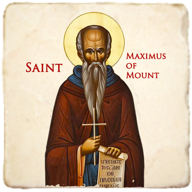 St.Maximus Icon,Men Saints,Marble Icon,Handmade,Prayer gift,Christian Icon