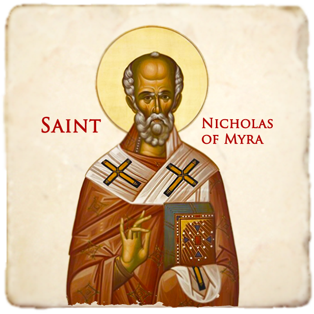 St.Nicholas of Myra Icon,Men Saints,Marble Icon,Handmade,Prayer gift,Christian Icon