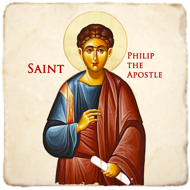 St.Philip the Apostle Icon,Men Saints,Marble Icon,Handmade,Prayer gift,Christian Icon