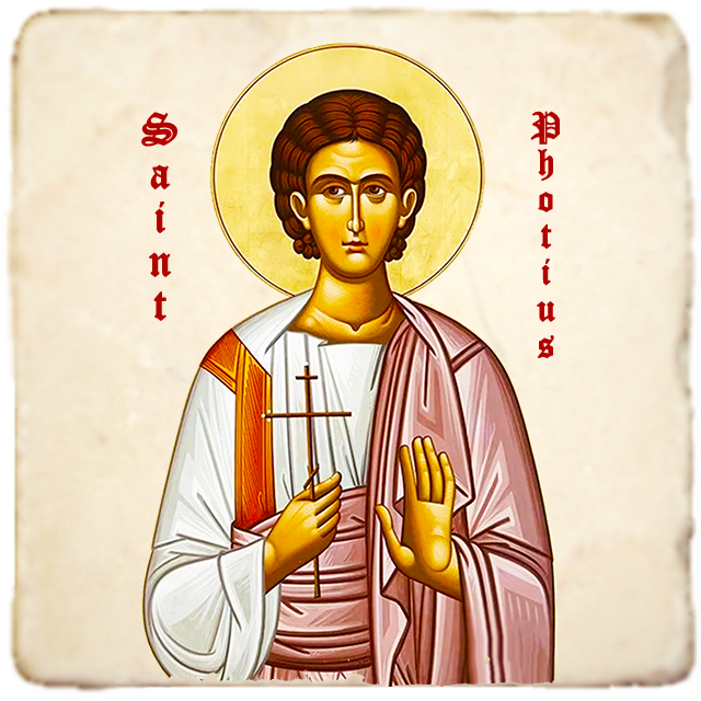 St.Photius Icon,Men Saints,Marble Icon,Handmade,Prayer gift,Christian Icon