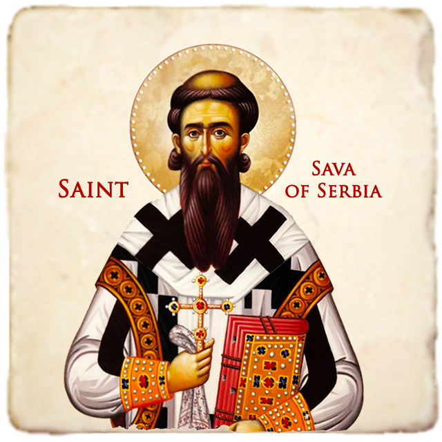 St.Sava of Serbia Icon,Men Saints,Marble Icon,Handmade,Prayer gift,Christian Icon