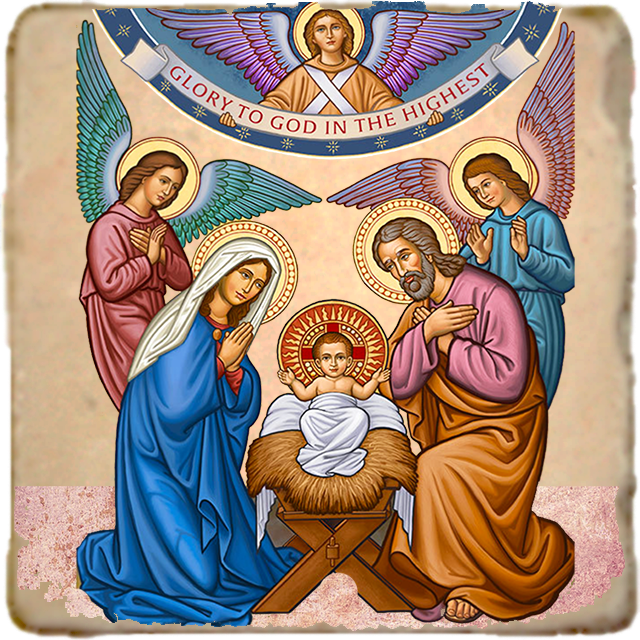 Glory to God Icon,Marble Icon,Handmade,Prayer gift,Christian Icon