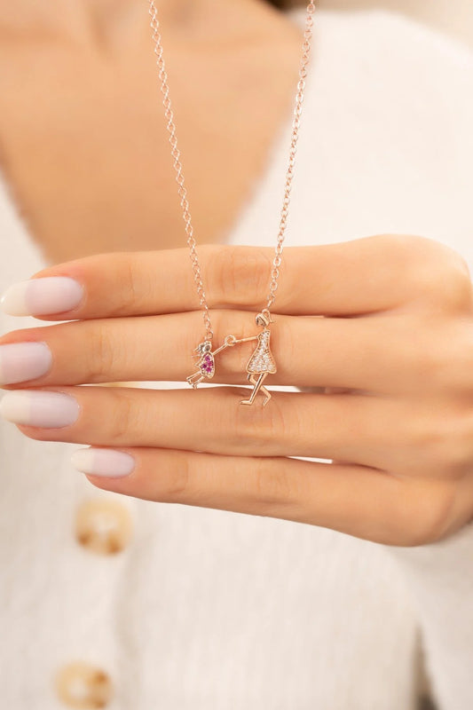 Mother and Child Necklace