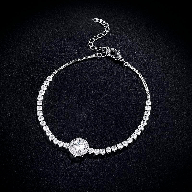 My Diamond World Silver Bracelet