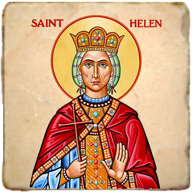 St.Helen Icon,Women Saint,Marble Icon,Handmade,Prayer gift,Christian Icon
