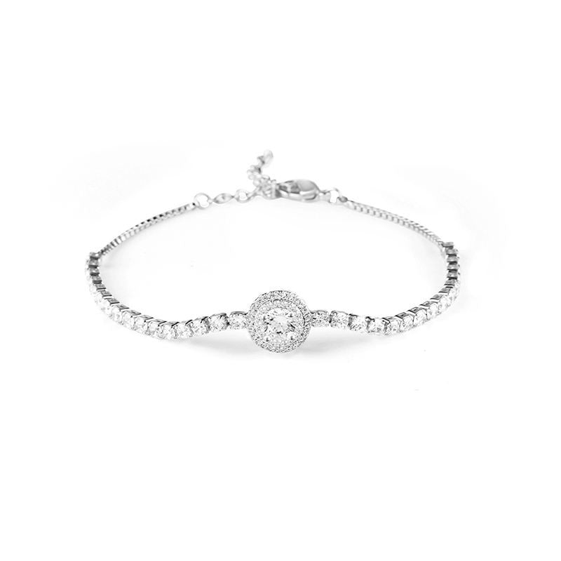 My Diamond World Silver Bracelet