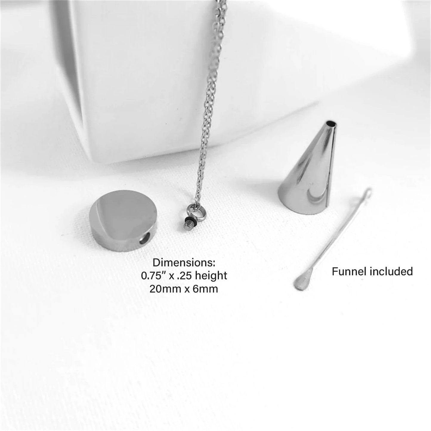 Personelized Handwriting Urn necklace