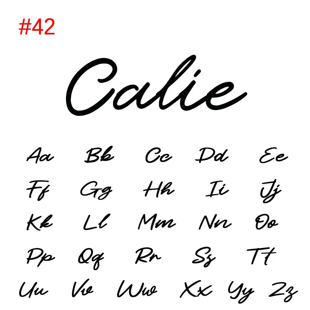 Personalized Choker Name Necklace