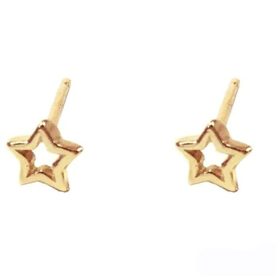 Dainty Star Stud Earrings