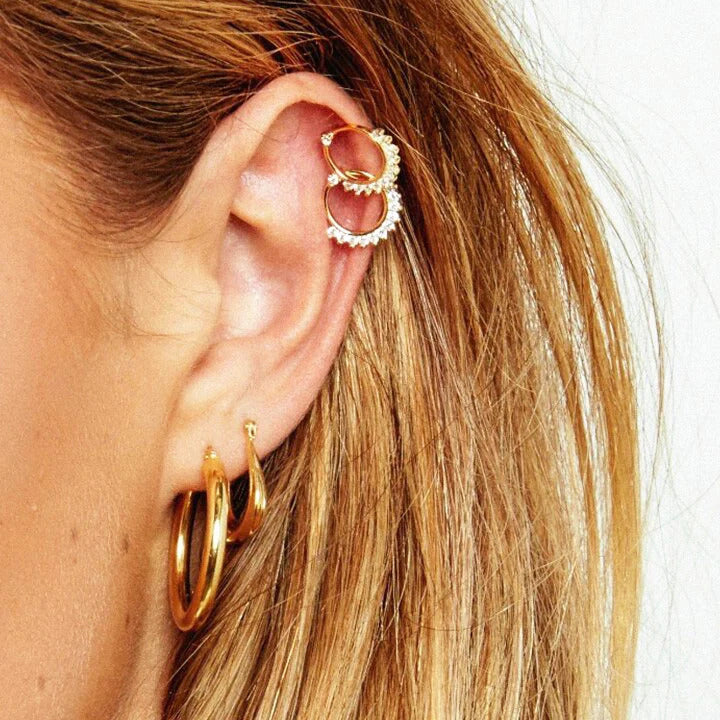 Delicate 1 Piece CZ Stud Earring