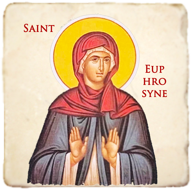 St.Euphrosyne Icon,Women Saint,Marble Icon,Handmade,Prayer gift,Christian Icon