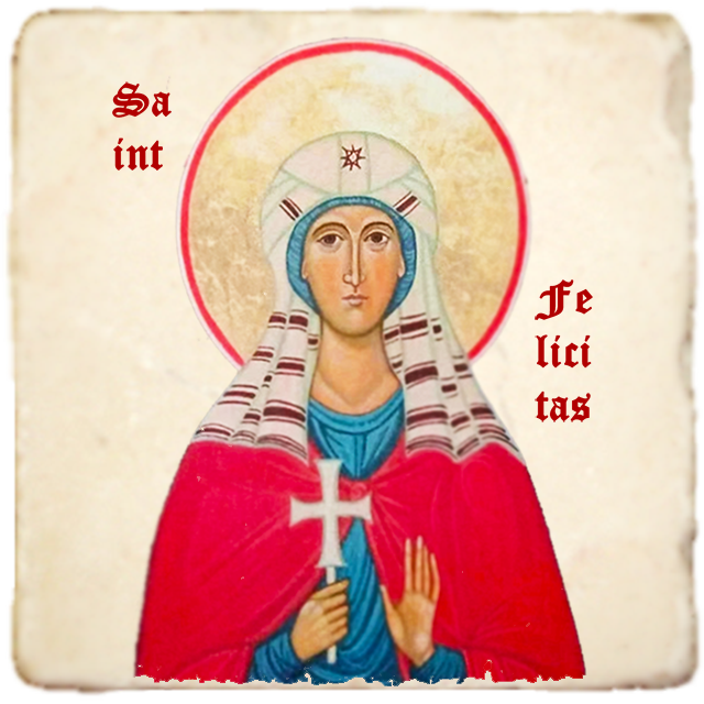 St.Felicita Icon,Women Saint,Marble Icon,Handmade,Prayer gift,Christian Icon