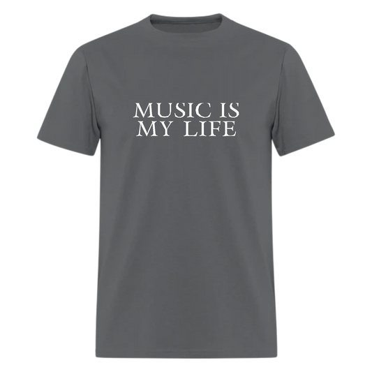 Music is my life Tshirt, Funny Music Tshirt