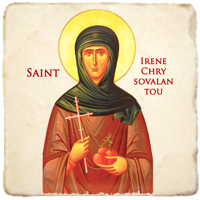 St.Irene Icon,Women Saint,Marble Icon,Handmade,Prayer gift,Christian Icon