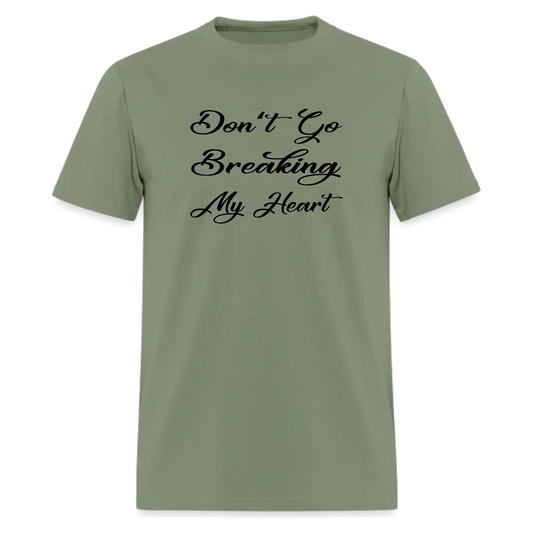 Don't Go, Breaking My Heart,Music Tshirt