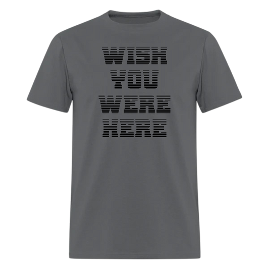 Wish You Were Here lyrics T Shirt