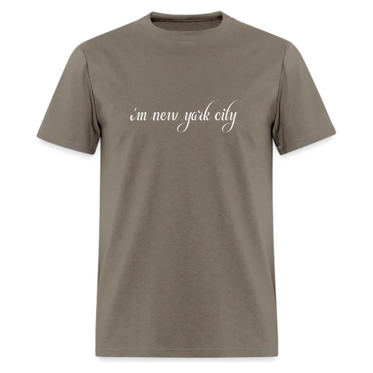 I'm NewYork City Lyrics T Shirt