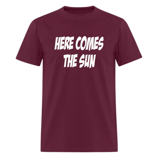 The Beatles,Here Comes The Sun,Music Lyrics Tee