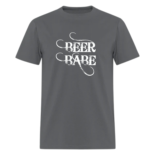 Beer Babe Tee Shirt,Beer shirt,,Beer Drinking Babe Tshirt