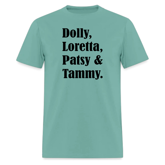 Dolly List tshirt,Country Music tshirt