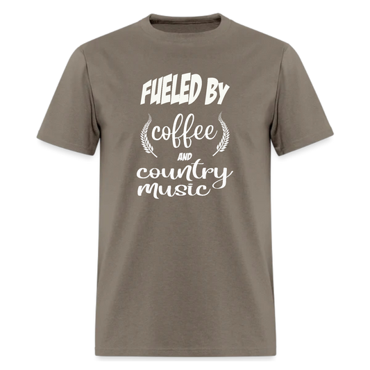 Fueled by coffee and country music Tshirt