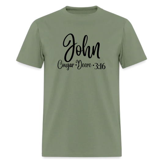 John 316,Faith tee,Motivational Tshirt - Denoss