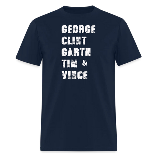 George, Clint, Garth, Tim ,Vince Tshirt Country Music Tshirt