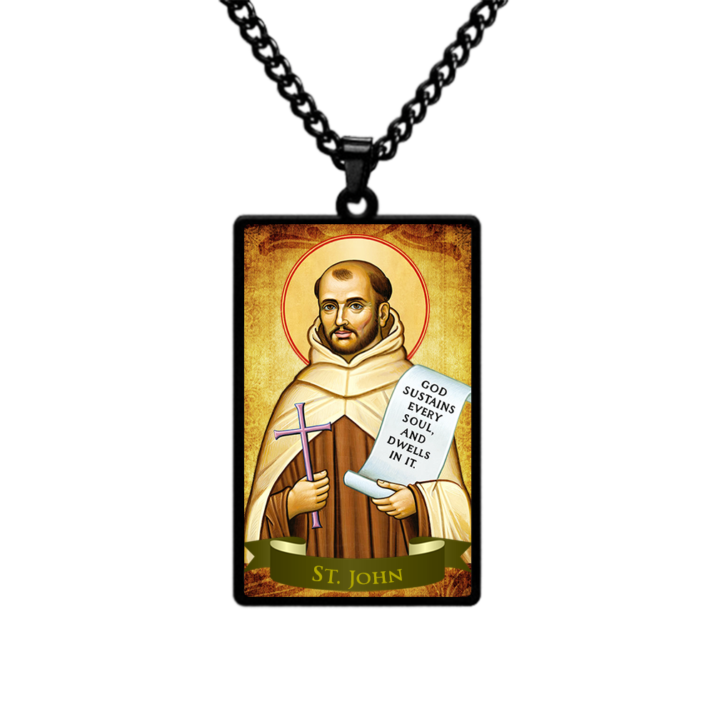 St.John of the Cross-2,Christian necklace,Priest necklace,Saints necklace,Gift necklace