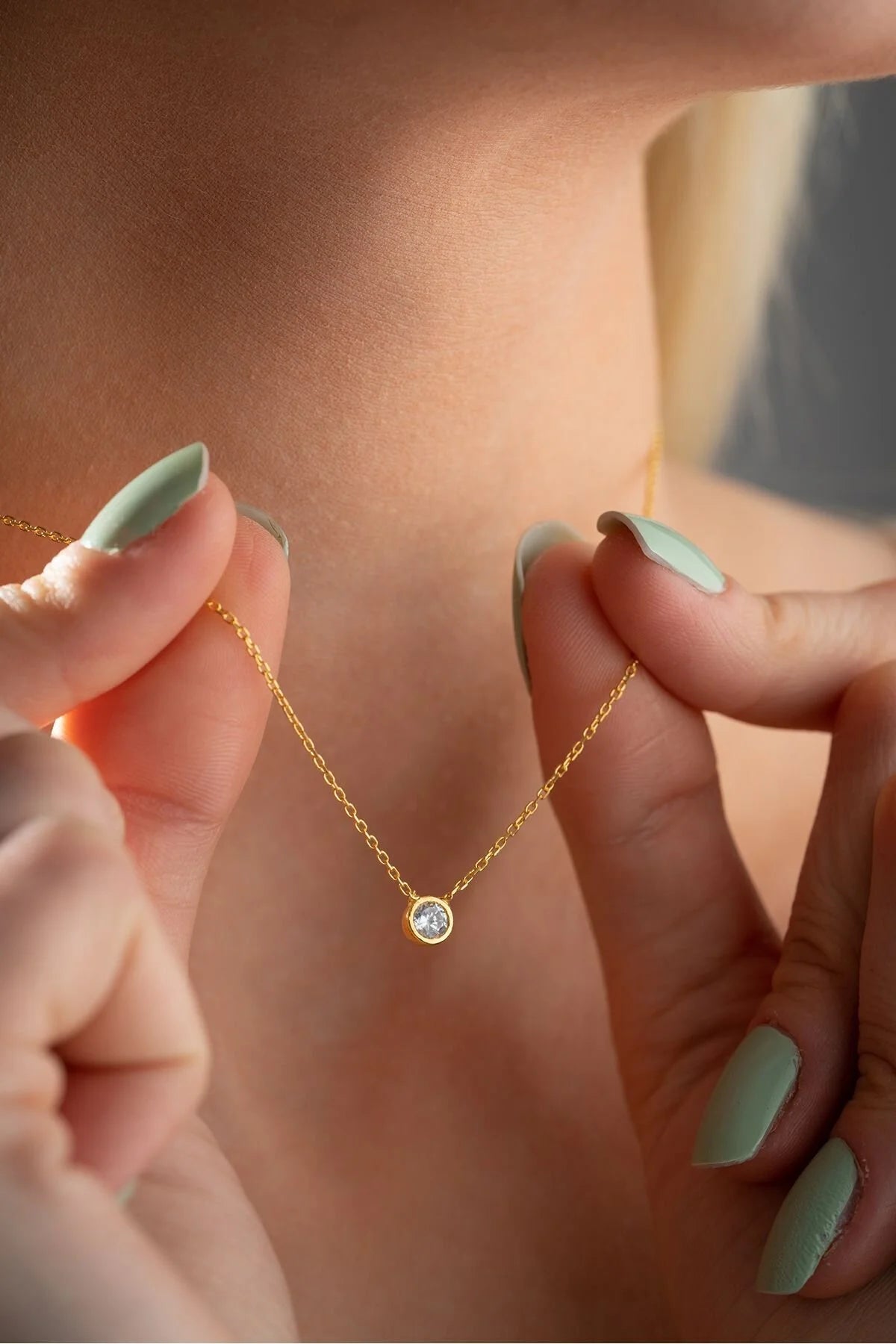 925 Sterling Silver Chain Clover Necklace