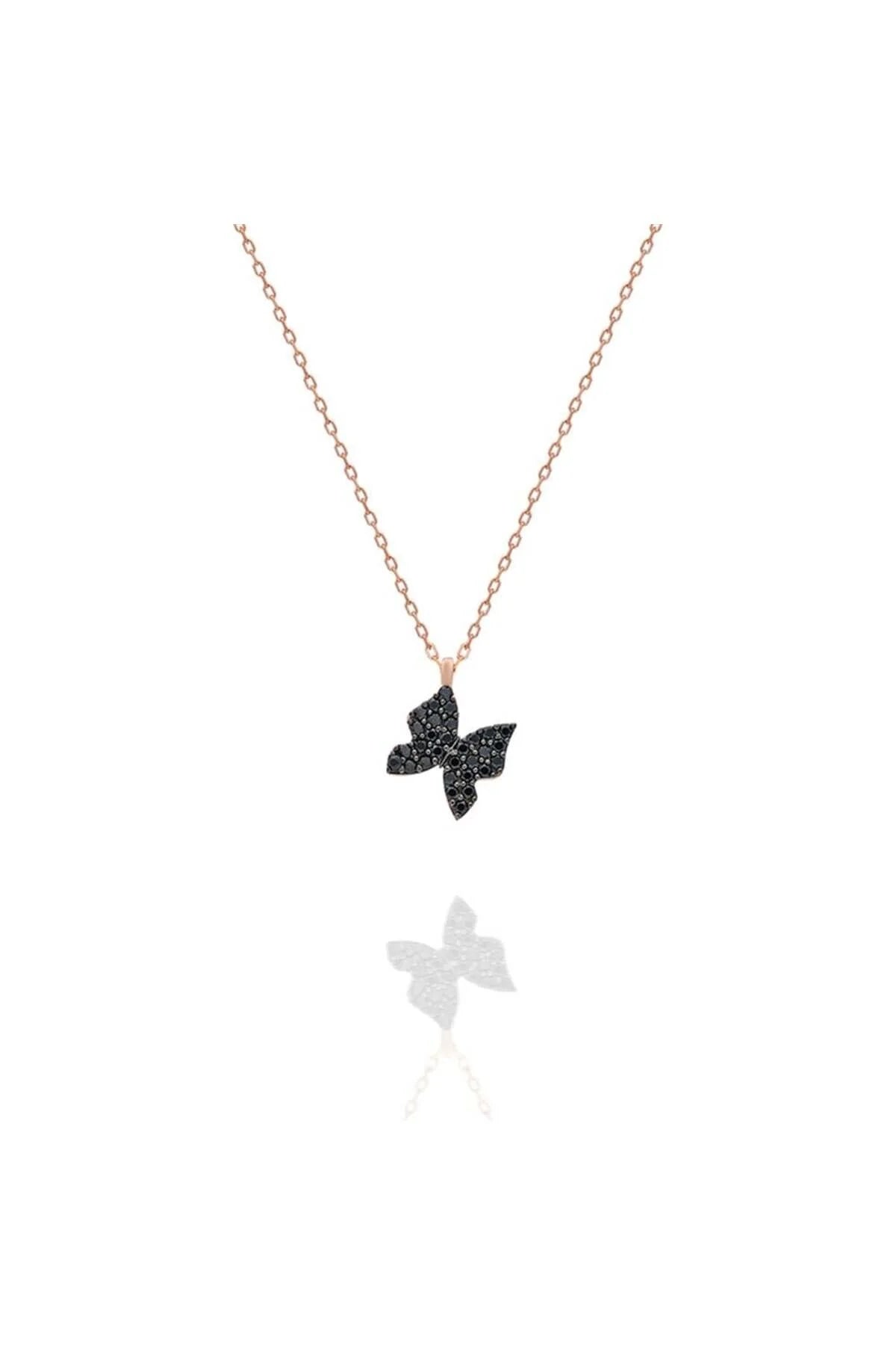 925 Sterling Silver Chain Butterfly Necklace