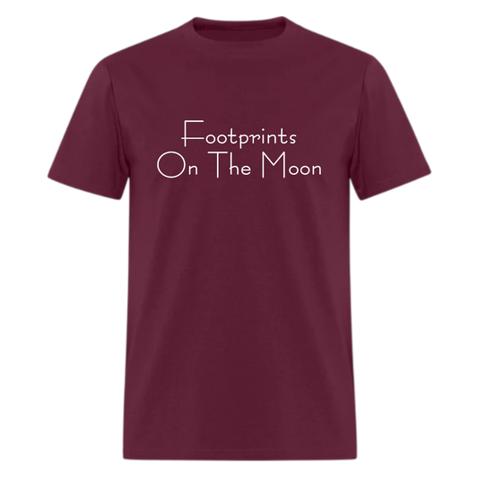 Footprints On The Moon Tshirt - Denoss