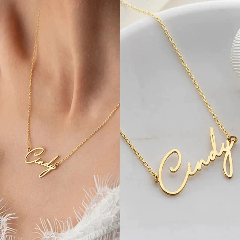 Personalized Choker Name Necklace
