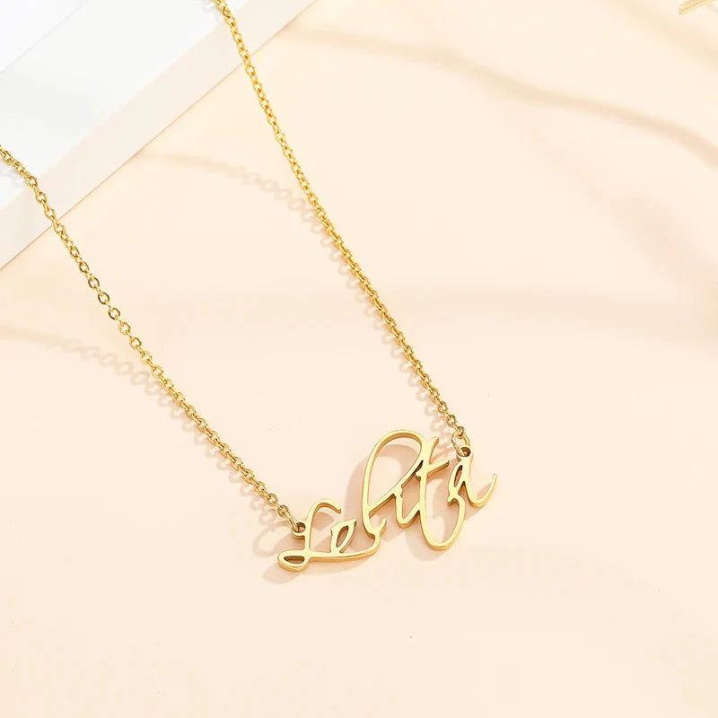 Personalized Name Choker Necklace