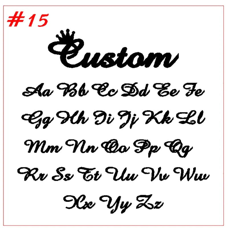 Personalized Choker Name Necklace