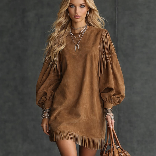Country Women Mini Dress