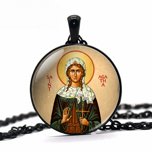 St Agatha Necklace