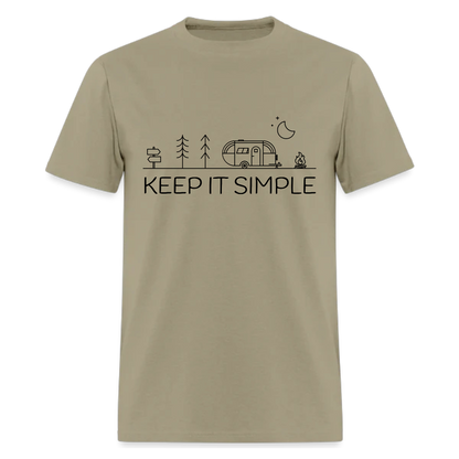 Keep It Simple T shirts,summer holiday gifts , Adventure ,Traveler Camper unisex T shirts