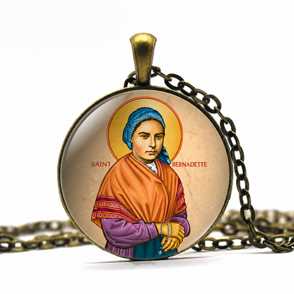 St Bernadette Necklace