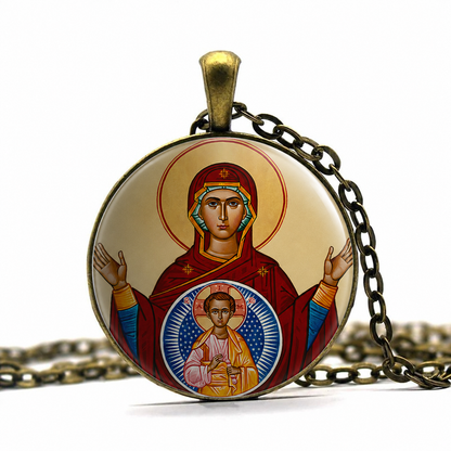 Virgin of the Sign Necklace