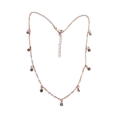 CZ Necklace For Women Charm Choker Gold-Silver Necklace