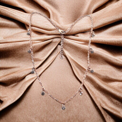 CZ Necklace For Women Charm Choker Gold-Silver Necklace
