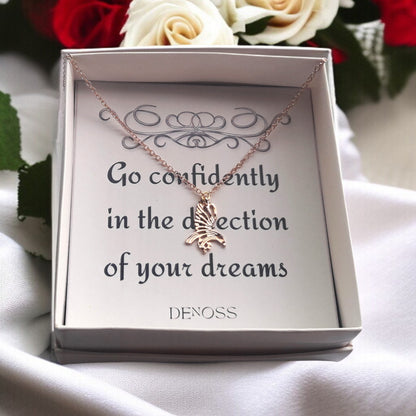 Hawk Gold-Silver Necklace