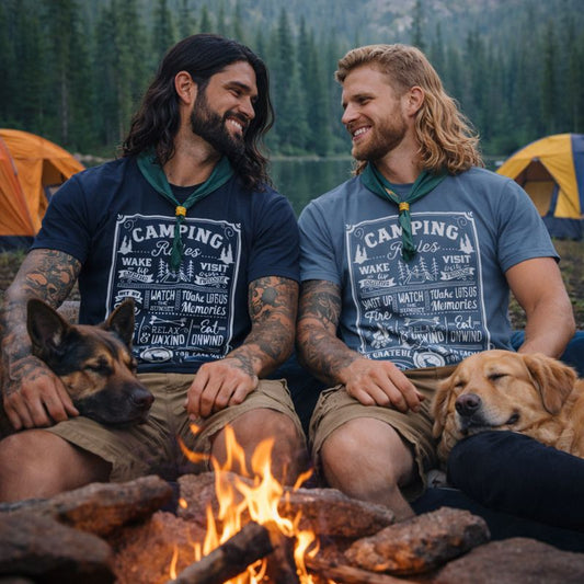 Camping Rules T shirts , Traveler , Nature , Adventure , Camper , unisex T shirts