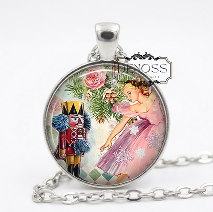 The Nutcracker ballet necklace,ballerina gift,student gift,ballet teacher gift